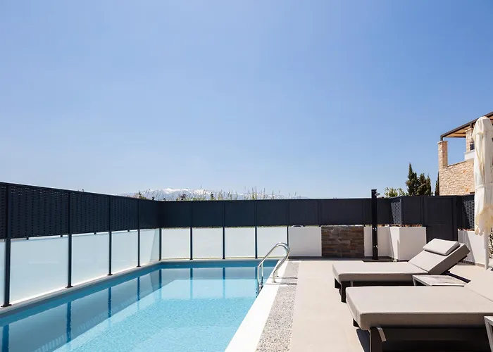 וילה Villagioi - Luxury Villas, Private Pools, 450m To The חאניה