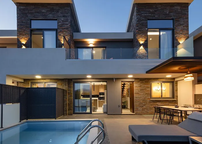Villagioi - Luxury Villas, Private Pools, 450m To The וילה חאניה